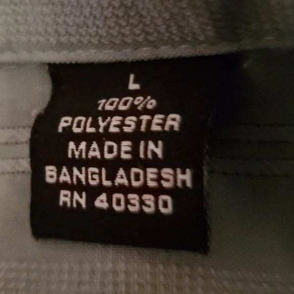 Haggar Luxury Microfiber Men's Green Plaid Button Down Short Sleeve Shirt- Large - Picture 7 of 7